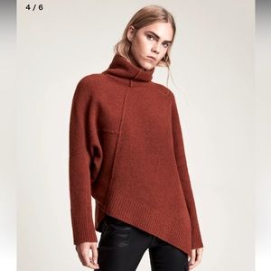 AllSaints roll neck sweater